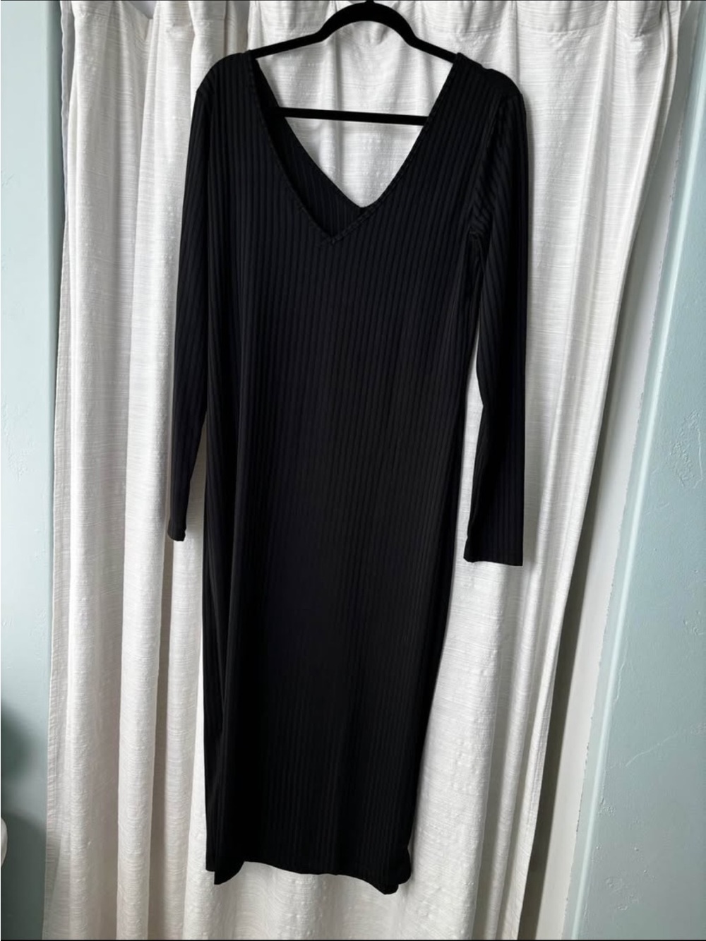 NWOT Ribbed Maternity Dress - Picture 5 of 5